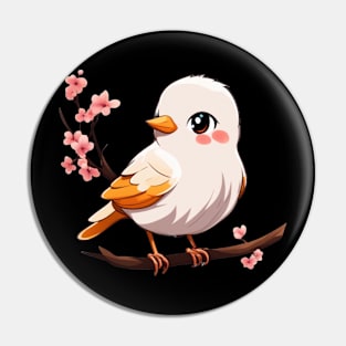 Cute bird Pin