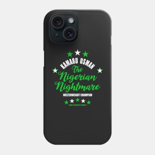 Kamaru The Nigerian Nightmare Usman Phone Case