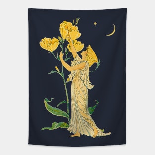 Evening Primrose by Walter Crane Tapestry