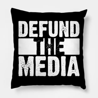 Defund The Media Pillow