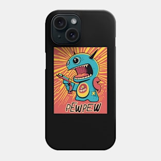 Pew Pew Robot Alien Phone Case