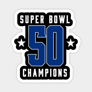 Super bowl 50 Champions Magnet