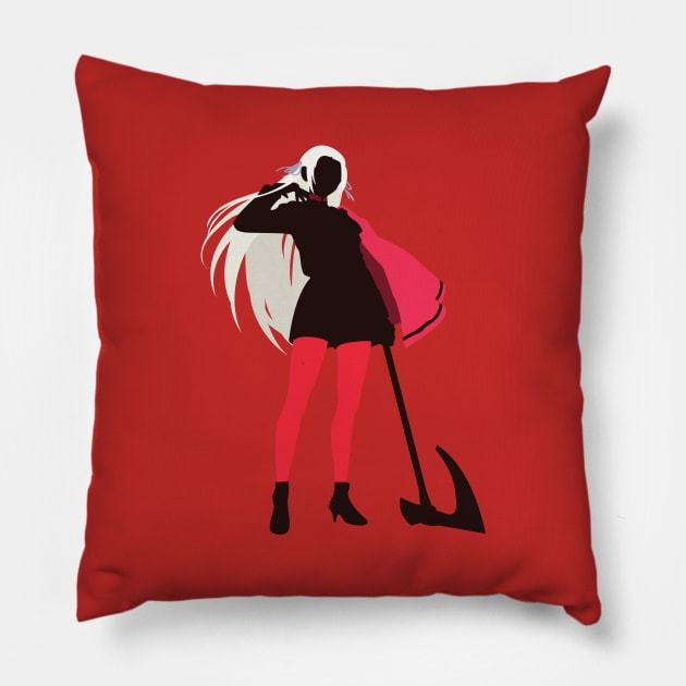 Edelgard (Fire Emblem Three Houses) - Sunset Shores Pillow by Kevandre