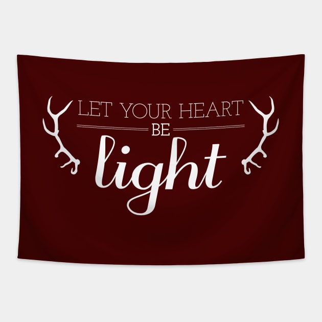 Let Your Heart Tapestry by dorothytimmer