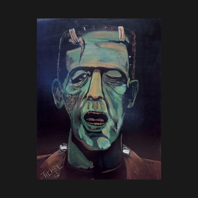 Frankenstein Monster by Kevin Tickel
