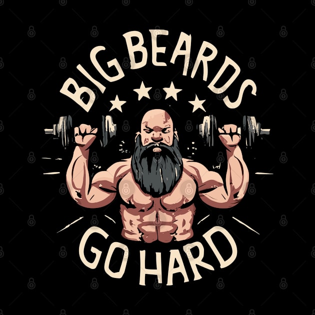 Big Beards Go Hard by hichamArt