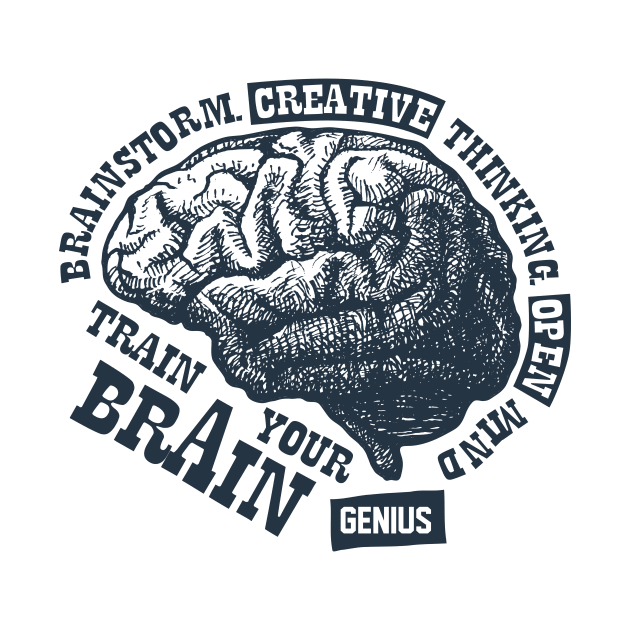 Train Your Brain by SM Shirts