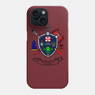 Dark Geek Crest Phone Case