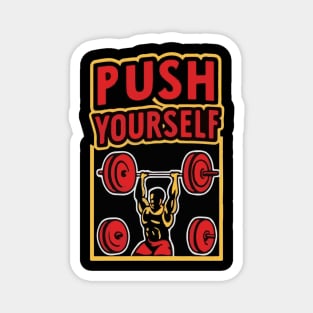 Motivational Fitness Magnet