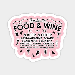 Here for the Food and Wine Magnet