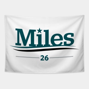 Miles Campaign - White Tapestry