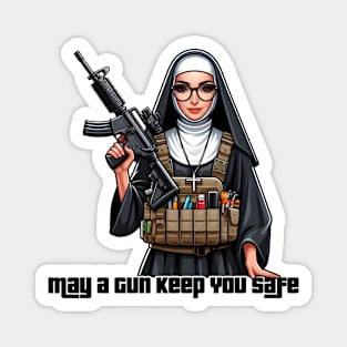 Gun Bless You Magnet