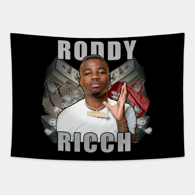 Roddy Ricch Old School Meme Vintage Roddy Ricch Tapestry