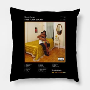 Blood Orange - Freetown Sound Tracklist Album Pillow