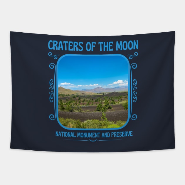 Craters of the Moon National Monument and Preserve Idaho Tapestry by soulfulprintss8