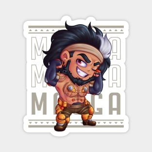 Chibi Mauga Magnet