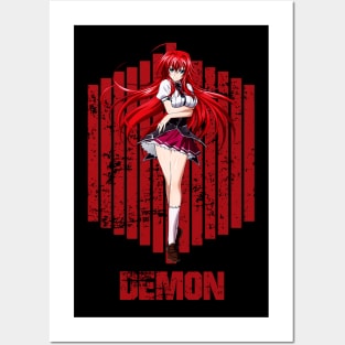  Highschool Dxd Poster Raynare Hyoudou Issei Miyama Anime  Poster Vintage Metal Tin Signs,for Home Bathroom Restaurant Cafes Bars Club  Kitchen Garage Wall Decor Sign 8 x 12 Inch : Home