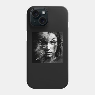 Living Life in Black and White, Faded Phone Case