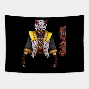 Game Character Art Tapestry