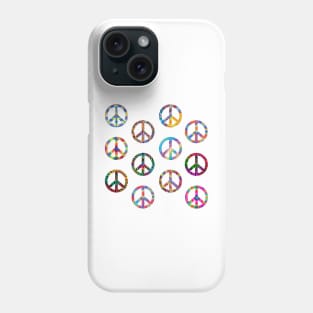 Hippie Peace Signs Phone Case