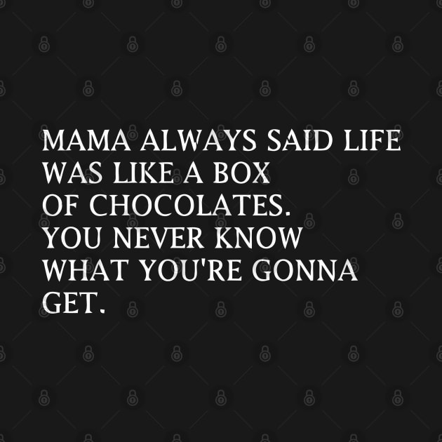 MAMA ALWAYS SAID by mabelas