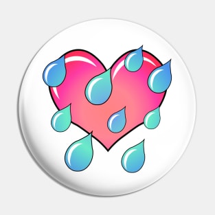 Weeping Heart Pin