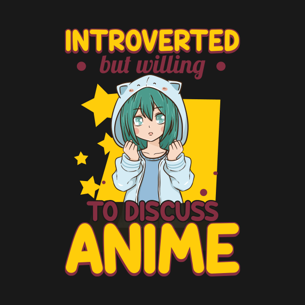 Cute Introverted But Willing To Discuss Anime Girl by theperfectpresents