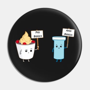 Probiotics vs Antibiotics Pin