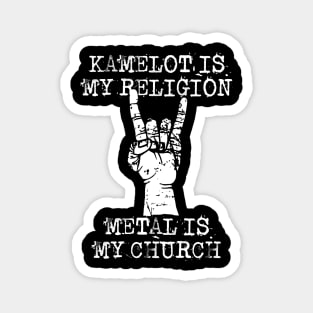 kamelot is my religion Magnet