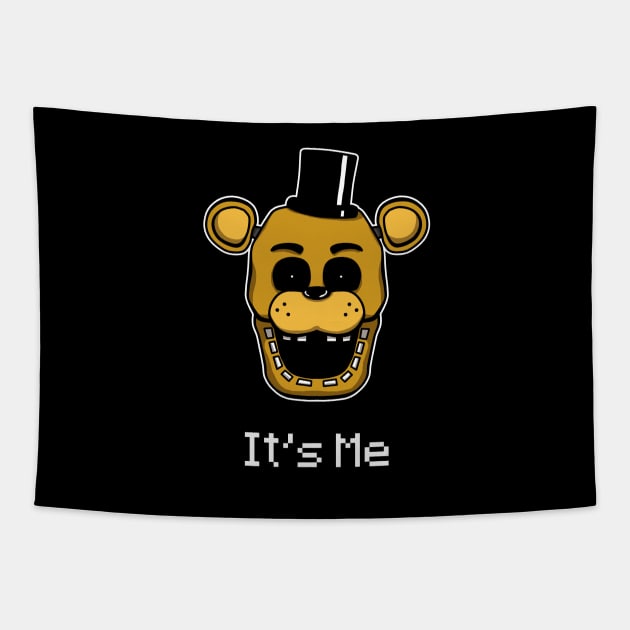 Five Nights at Freddy's - Golden Freddy - It's Me Tapestry by Kaiserin