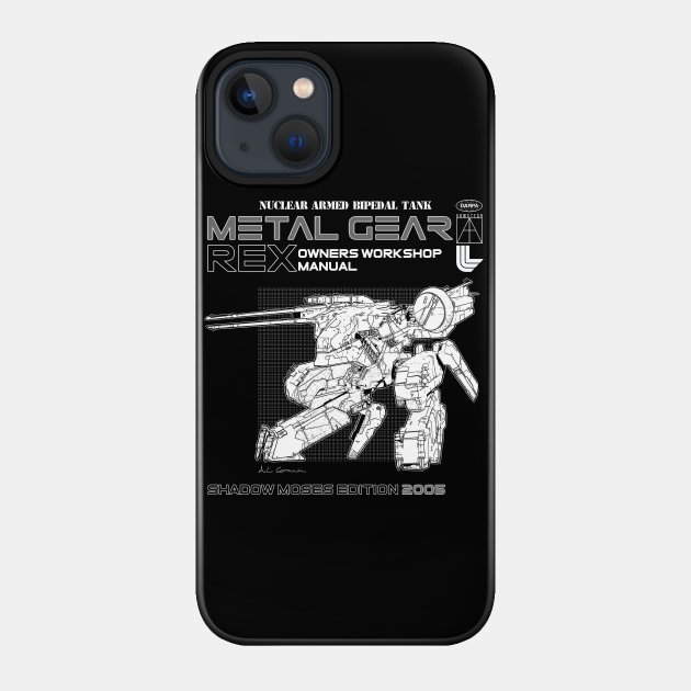 Metal Gear Rex Manual - Metal Gear Solid - Phone Case