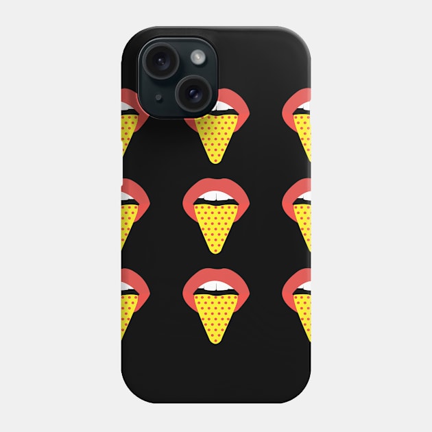 Pop art lips Phone Case by OlhaBabak