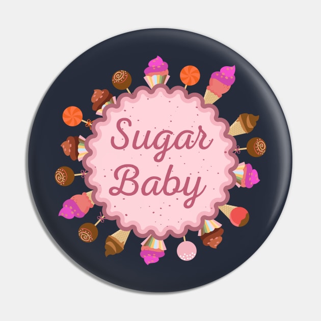 Sugar Baby Pin by jslbdesigns