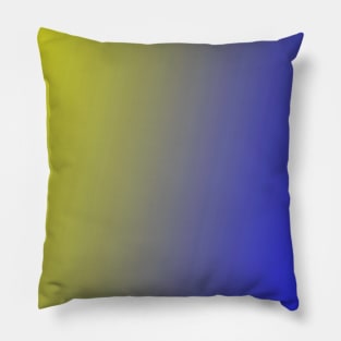 blue yellow abstract texture gradient Pillow