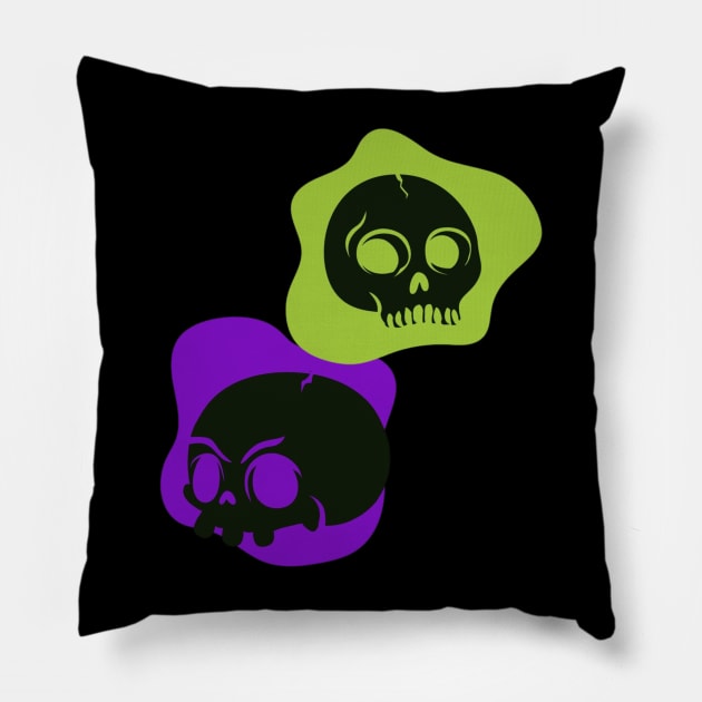 The Twins Pillow by JT Digital