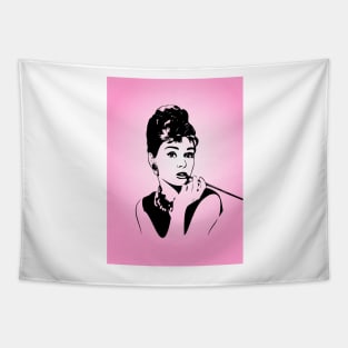 Audrey Hepburn | Pop Art Tapestry