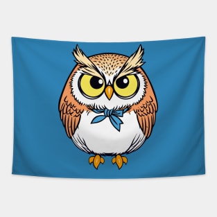 The Little Angry Owl Tapestry