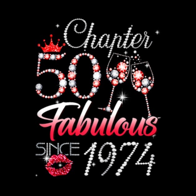 Chapter 50 Fabulous Since 1974 50th Birthday Queen Diamond by Cristian Torres