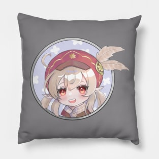 Klee The Spark Knight Pillow