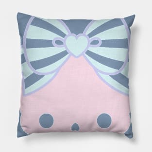 handwashed blue Pillow