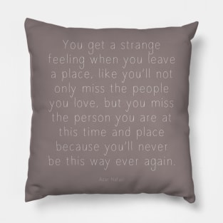 To Reminisce Pillow