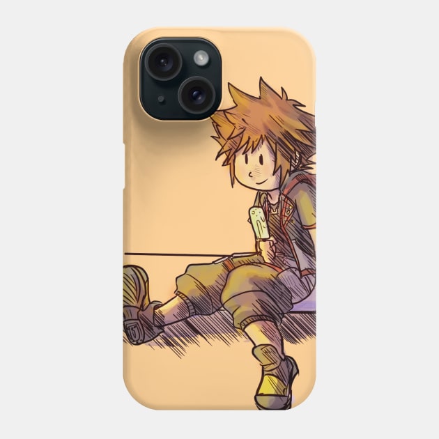 Sunset Ice Cream Phone Case by LocalCryptid