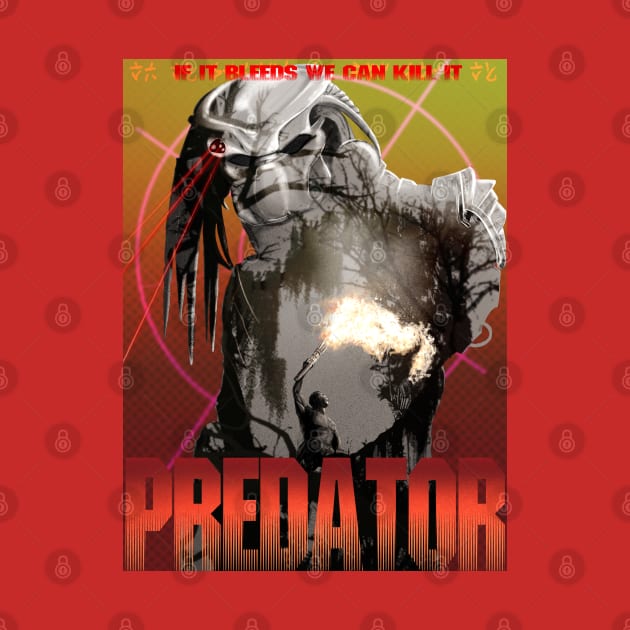 PREDATOR poster by CrazyPencilComics
