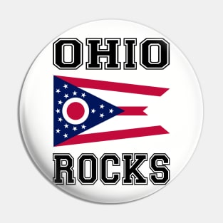 Ohio Rocks Pin