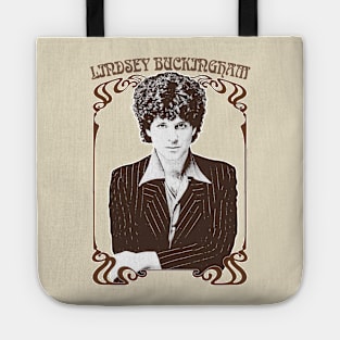 Lindsey Buckingham /\/\/ Original Vintage Style Fan Design Tote