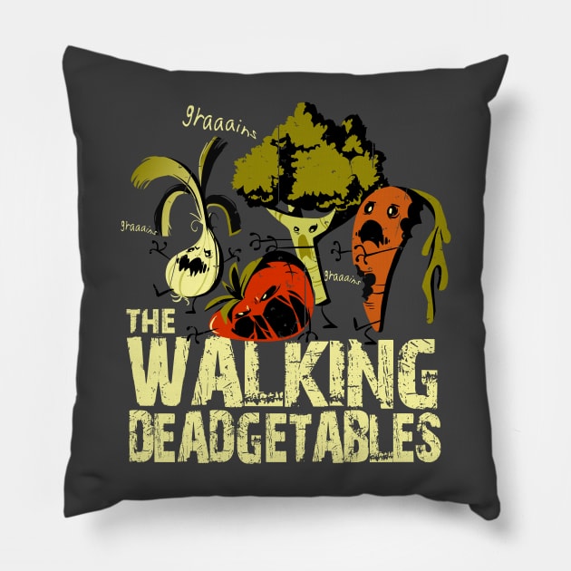 The Walking Deadgetables Pillow by Kuitsuku