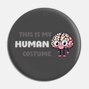 Brain halloween human costume design Pin