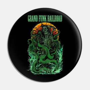 GRAND FUNK RAILROAD BAND MERCHANDISE Pin