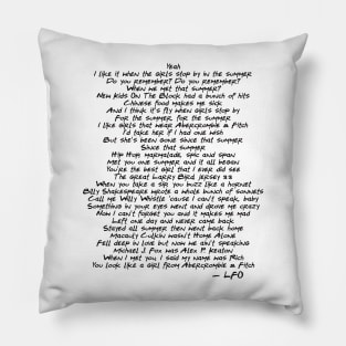 Summer Girls LFO Pillow