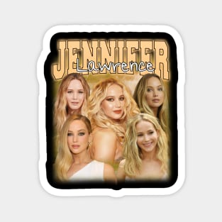 RETRO VINTAGE JENNIFER LAWRENCE BOOTLEG STYLE Magnet